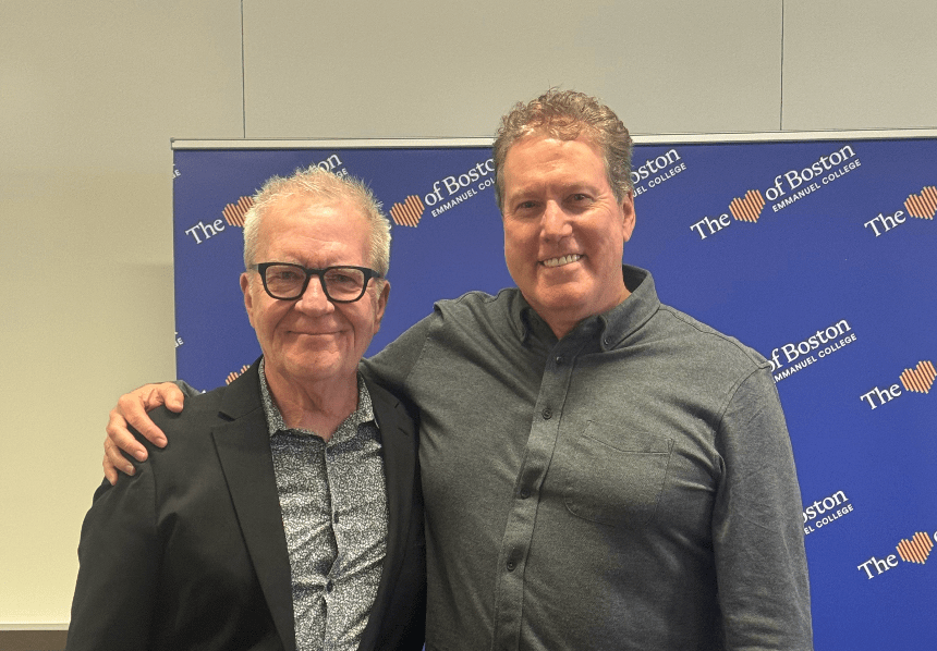 History Made: “Takin’ a Walk” Podcast Filmed at Emmanuel&nbsp;College